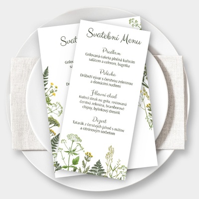 Svatební menu