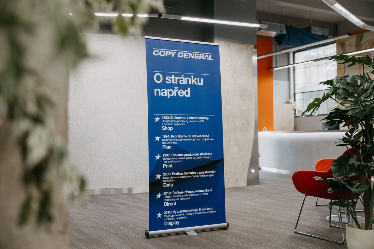 Grafika na roll-up bannery