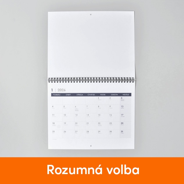 Dvoudílný kalendář – Trendy