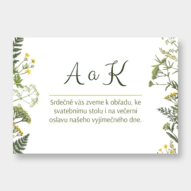 Pozvánka A7 na šířku