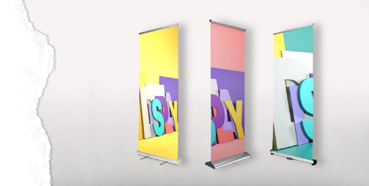 Roll-up bannery s vlastním potiskem