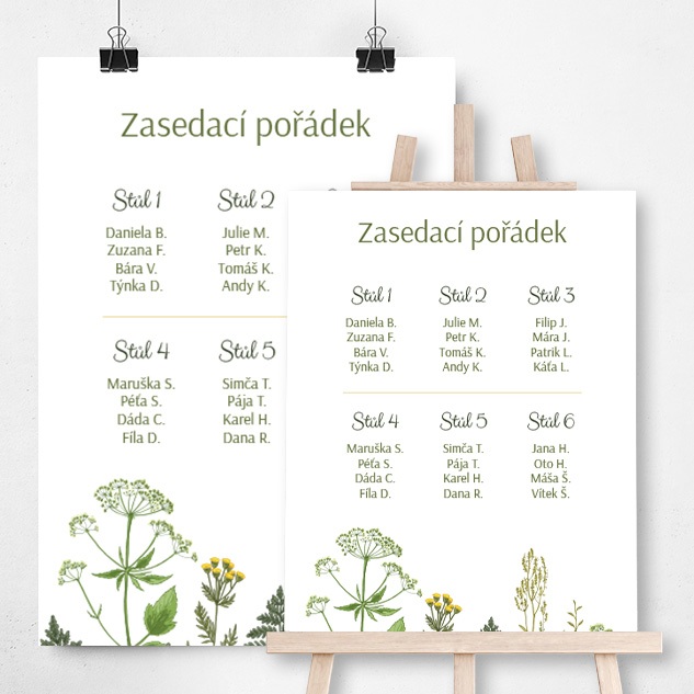 Zasedací pořádek